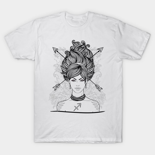 Sagittarius T-Shirt by DISOBEY